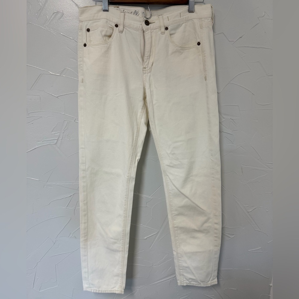 Madewell Women’s  Off-White BoyJeans size 27